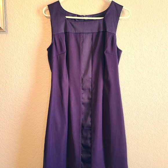 Connected Purple sleeveless dress - Picture 1 of 3